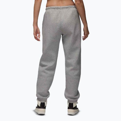Women's trousers Nike Jordan Brooklyn Fleece dark grey heather/white