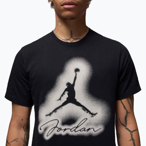 Men's T-shirt Nike Jordan Flight MVP black/sail/sail