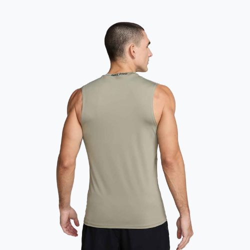 Men's training top Nike Pro Dri-Fit Sleeveless Top light army/black