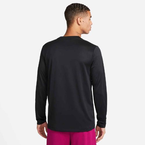 Men's training longsleeve Nike Dri-FIT Legend black/matte silver