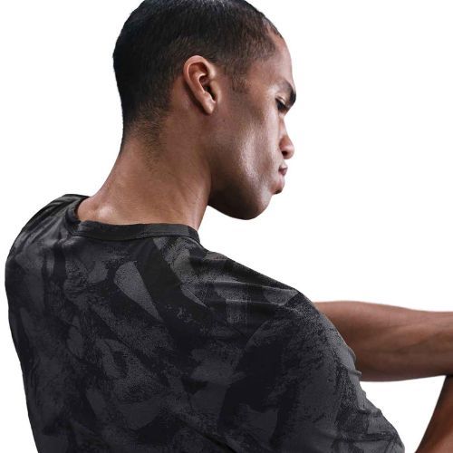 Men's T-shirt Nike Hyverse Dri-Fit UV anthracite/white