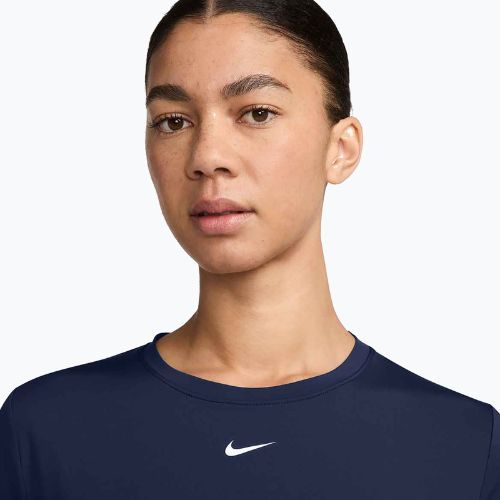 Women's training top Nike One Classic Dri-Fit midnight navy/white