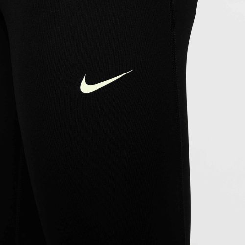 Children's leggings Nike Pro Dri-FIT comet black/volt/white