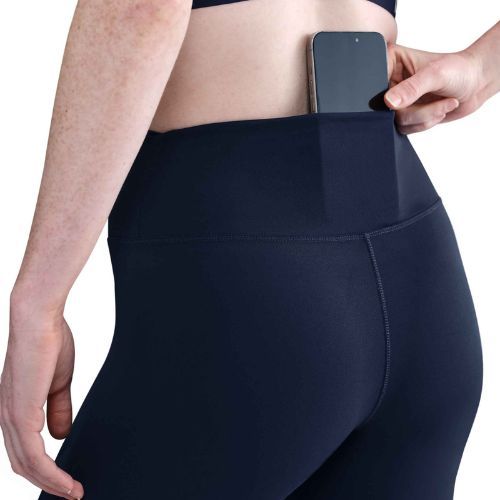 Women's leggings Nike One High Waisted Capri midnight navy/white