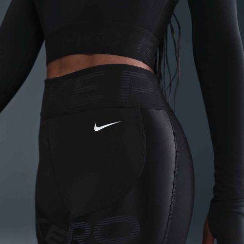 Women's shorts Nike Pro Sculpt High Waisted 5" Biker black/anthracite/white
