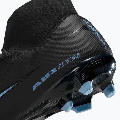 Men's football boots Nike Mercurial Superfly 10 Academy MG black/ice blue
