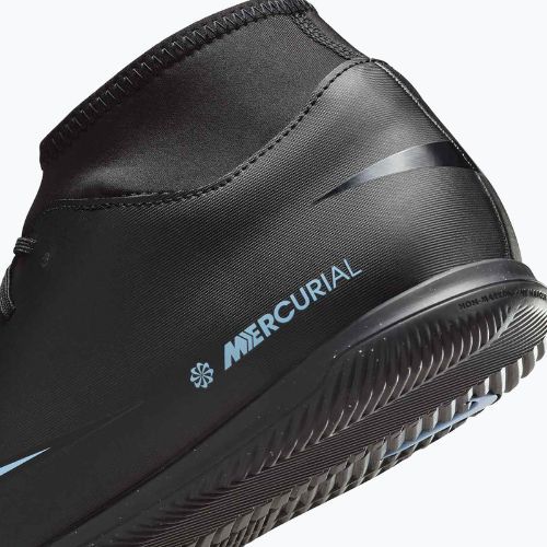Men's football boots Nike Mercurial Superfly 10 Club IC black/ice blue