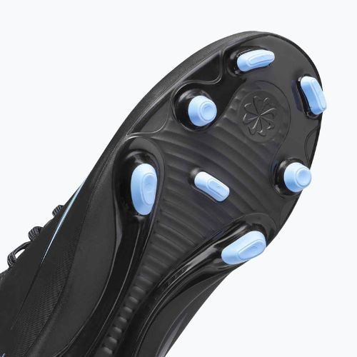 Children's football boots Nike Mercurial Superfly 10 Club FG/MG black/ice blue