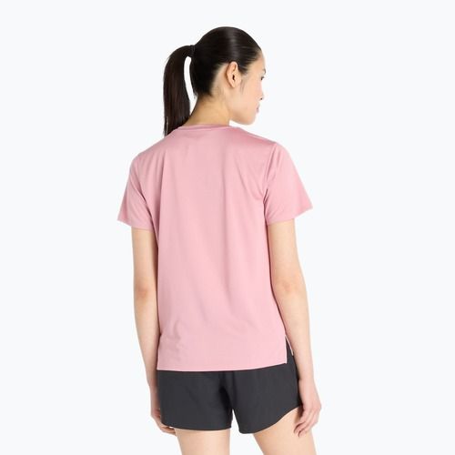 Women's running top New Balance Essentials pink taffy
