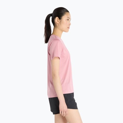 Women's running top New Balance Essentials pink taffy