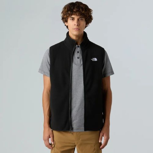 Men's gilet The North Face Glacier Fleece black
