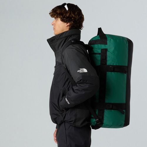 Travel bag The North Face Base Camp Duffel M 71 l evergreen/black