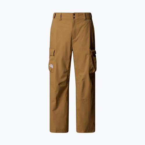 Men's ski trousers The North Face Blizzardery Cargo utility brown