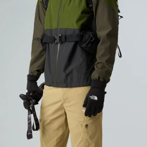 Trekking gloves The North Face Etip Recycled black/white