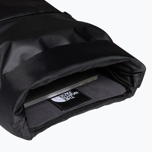 Men's urban backpack The North Face Base Camp Voyager Rolltop 25 l black/asphalt grey