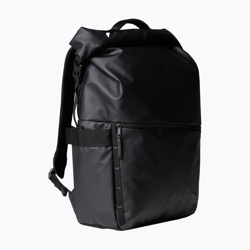 Men's urban backpack The North Face Base Camp Voyager Rolltop 25 l black/asphalt grey