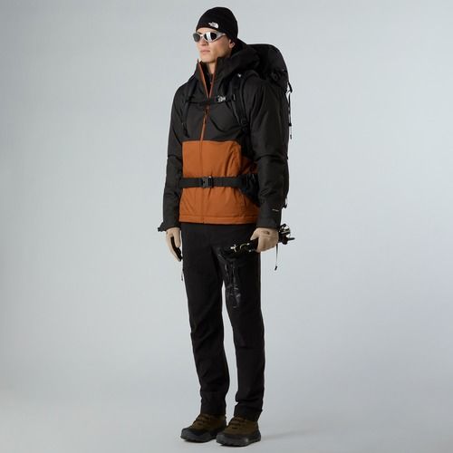 Men's down jacket The North Face Millerton Insulated burnt umber/black