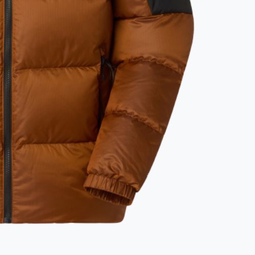 Men's down jacket The North Face Diablo Down 2.0 Hoodie mushroom ember/black heather/recycled