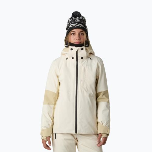 Women's ski jacket The North Face Lenado white dune/gravel