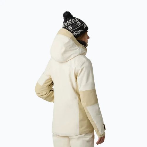 Women's ski jacket The North Face Lenado white dune/gravel