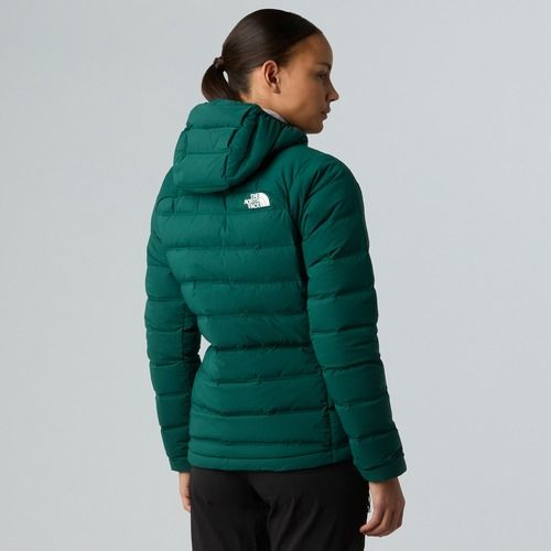 Women's down jacket The North Face Abseil Stretch Down Hoodie hunter green