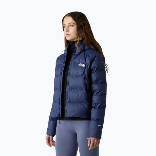 Women's down jacket The North Face Hyalite Down Hoodie lunar blue