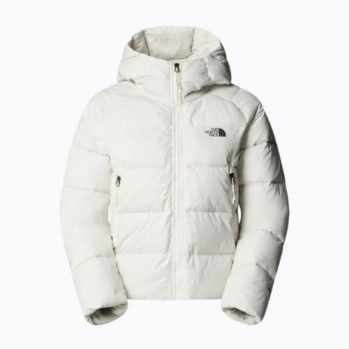 Women's down jacket The North Face Hyalite Down Hoodie white dune