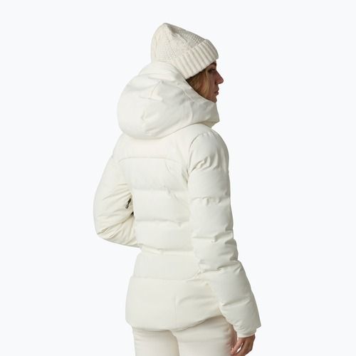 Women's ski jacket The North Face Cirque Down white dune/r