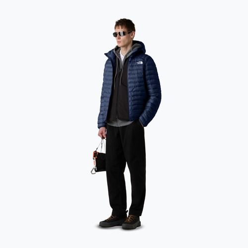 Men's down jacket The North Face Huila Synthetic Hoodie summit navy