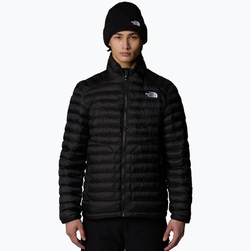 Men's down jacket The North Face Huila Synthetic black/asphalt grey