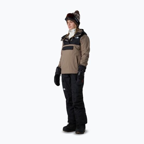 Women's ski jacket The North Face Driftview Anorak mocha brown/black