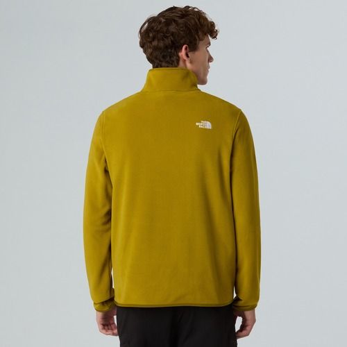 Men's fleece sweatshirt The North Face Glacier Fleece 1/4 Zip deep dijon