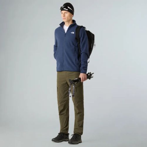 Men's fleece sweatshirt The North Face Glacier Fleece summit navy