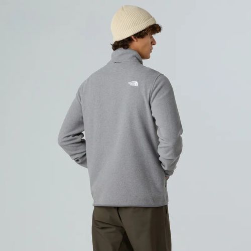 Men's fleece sweatshirt The North Face Glacier Fleece mid grey heather