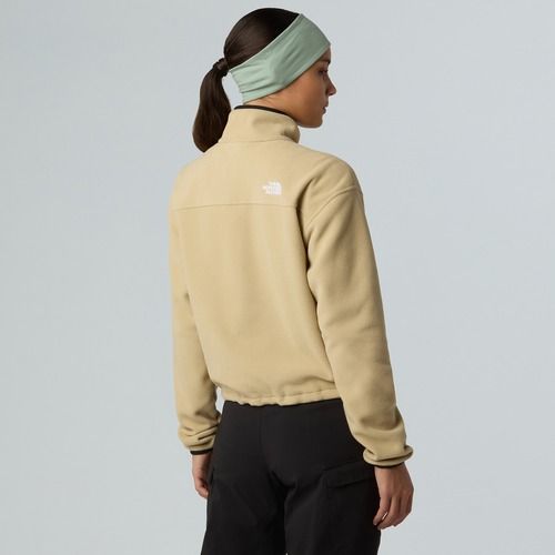 Women's sweatshirt The North Face Glacier Fleece 1/2 Zip Short khaki stone