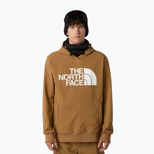Men's sweatshirt The North Face Tekno Logo Hoodie utility brown