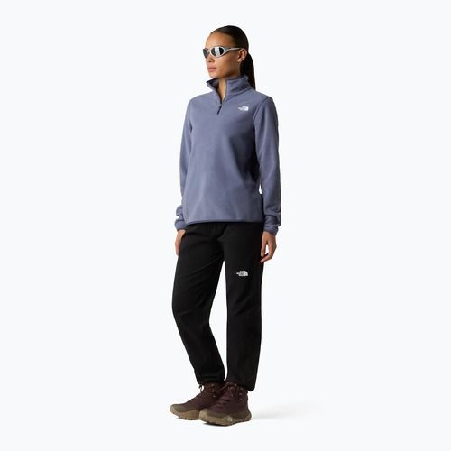 Women's fleece sweatshirt The North Face Glacier Fleece 1/4 Zip twilight galaxy