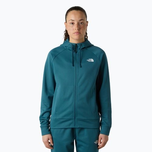 Women's sweatshirt The North Face Reaxion 2.0 Hooded Full Zip space dark heather