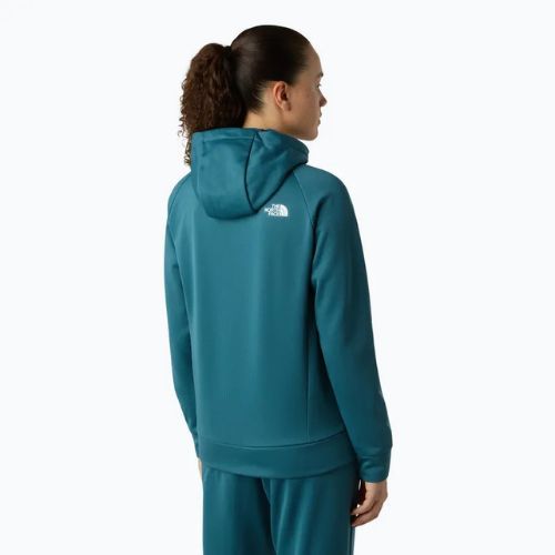 Women's sweatshirt The North Face Reaxion 2.0 Hooded Full Zip space dark heather
