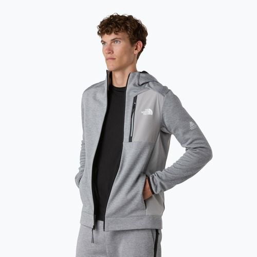 Men's sweatshirt The North Face Mountain Athletics Fleece Full Zip pale grey/heather/m