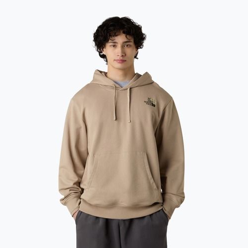 Men's sweatshirt The North Face Flower Dome Relaxed Hooded GPH mushroom grey