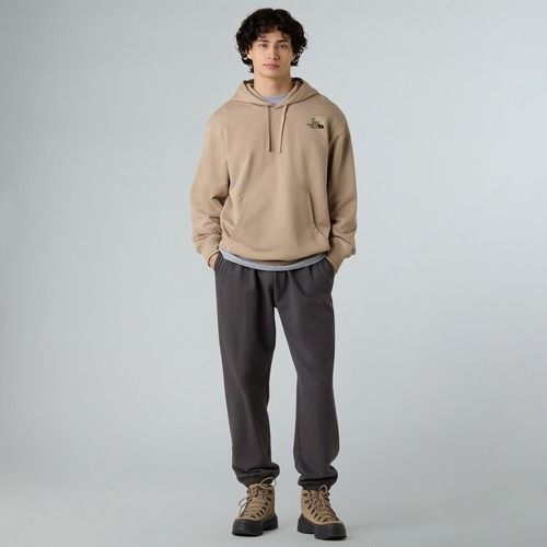 Men's sweatshirt The North Face Flower Dome Relaxed Hooded GPH mushroom grey