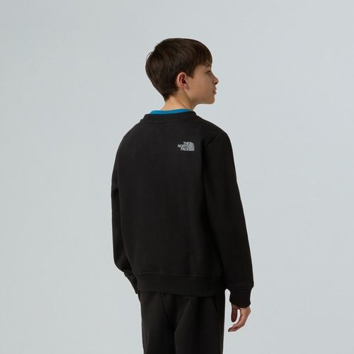 Children's sweatshirt The North Face Reflective Logo Relaxed Crew black