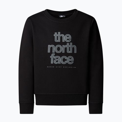 Women's sweatshirt The North Face Reflective Logo Relaxed Crew black