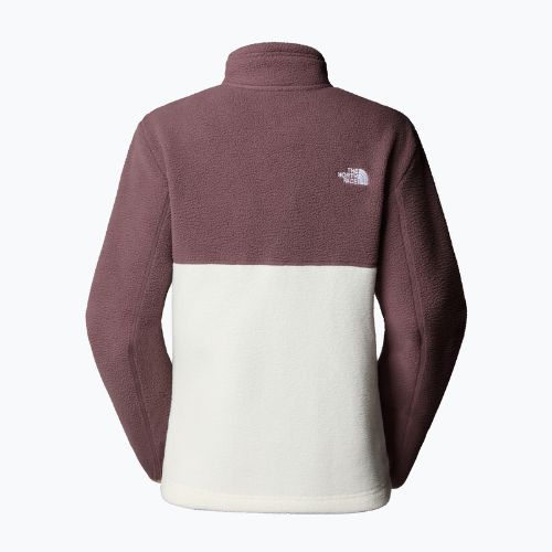 Women's fleece sweatshirt The North Face Yumiori Full Zip white dune/tawny quartz