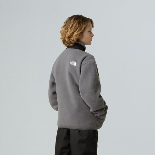 Children's fleece sweatshirt The North Face Yumiori Full Zip smoked pearl/black