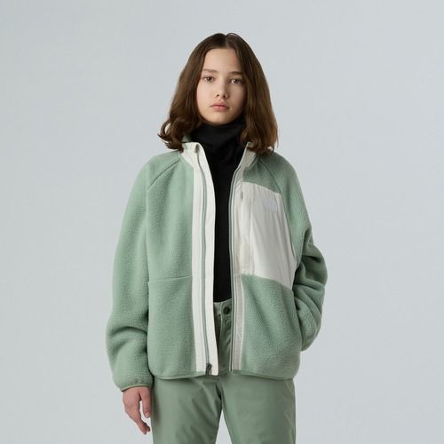 Children's fleece sweatshirt The North Face Yumiori Full Zip slate moss/white dune