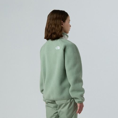 Children's fleece sweatshirt The North Face Yumiori Full Zip slate moss/white dune