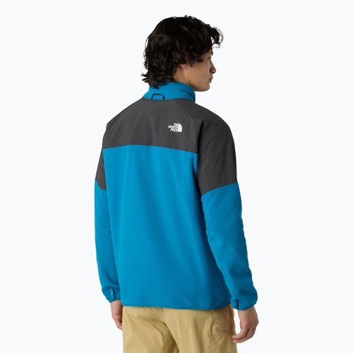 Men's sweatshirt The North Face Glacier Heavyweight Full Zip dusk blue/asphalt grey