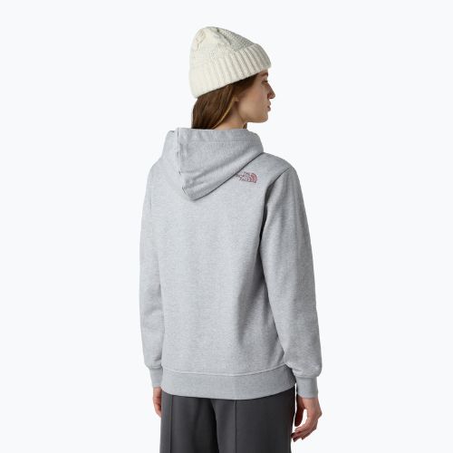 Women's sweatshirt The North Face Drew Peak Pullover Hoodie lightgreyheather/tawnyquartz